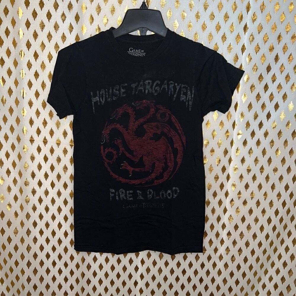 House Targaryen Game of Thrones T-shirt house of the dragon size S